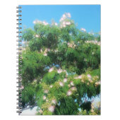 Mimosa Tree Notebook Notizblock (Vorderseite)