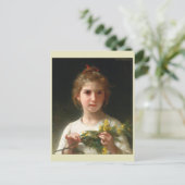 Mimosa von William Bouguereau Postkarte (Stehend Vorderseite)