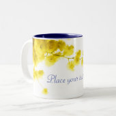 Mimosa Zweifarbige Tasse (Vorderseite Links)