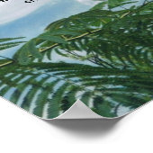 mimosacloudsky 001, Denken Sie immer gute Gedanken Poster (Ecke)