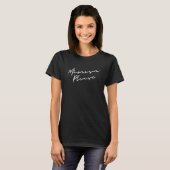 Mimosas Bitte Trinkparty Idee T-Shirt (Vorne ganz)