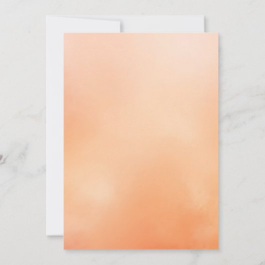 Mimosas Bridal Luncheon Dusche Einladung (Rückseite)