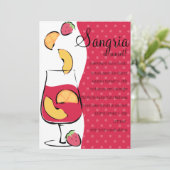 Mimosas Einladung (Stehend Vorderseite)