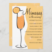 Mimosas Einladung (Vorne/Hinten)