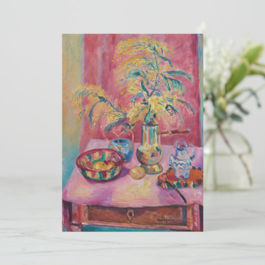 Mimosas | Henri Manguin (Stehend Vorderseite)