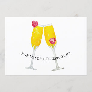 Mimosas Personalisiert Einladung