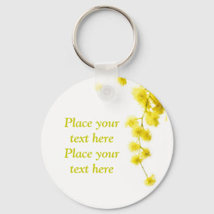 Mimose Schlüsselanhänger