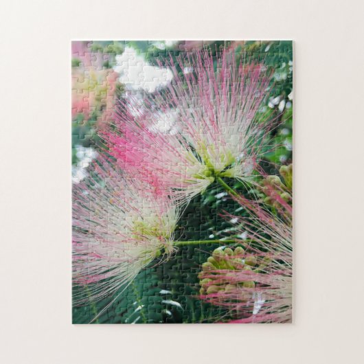 Mimosenbaumblüte Puzzle (Vertikal)
