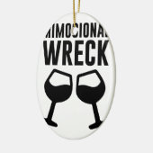 Mimosional Wrack Keramik Ornament (Links)