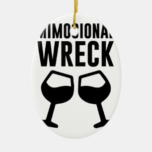 Mimosional Wrack Keramik Ornament