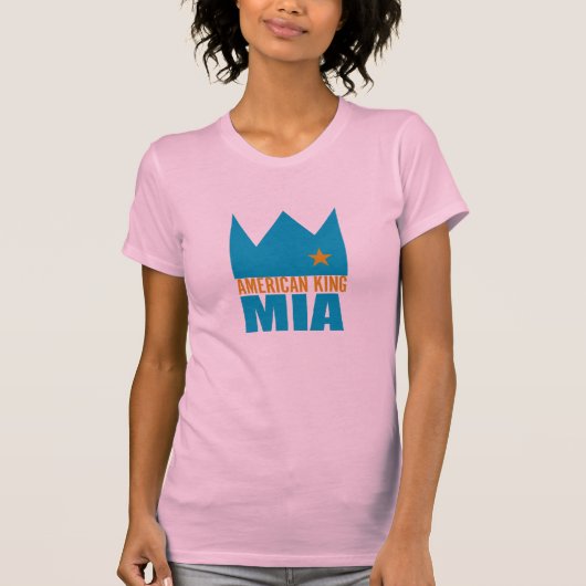 MIMS Kleid - amerikanischer König von MIA T-Shirt (Vorderseite)