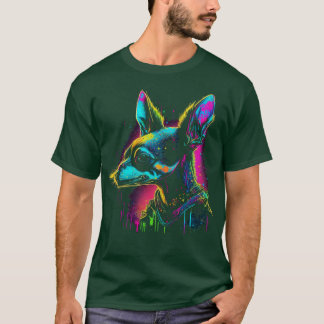 Min. Button 2 T-Shirt