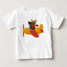 Min Button Flugzeug Kleinkind Hoodie Baby T-shirt