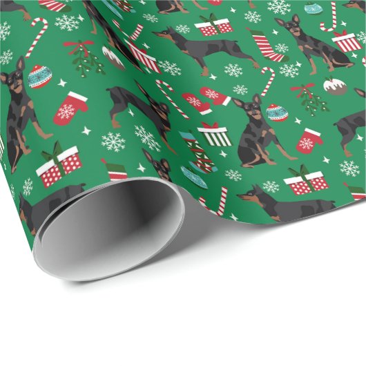 Min Button Geschenkpapier (Rolleneckpunkt)