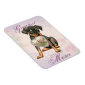 Min Button Herz Mama Magnet (Rechte Seite)