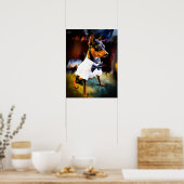 Min. Button in Stil 2 Poster (Küche)