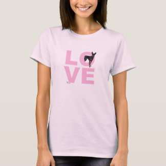 Min Button Liebe T-Shirt