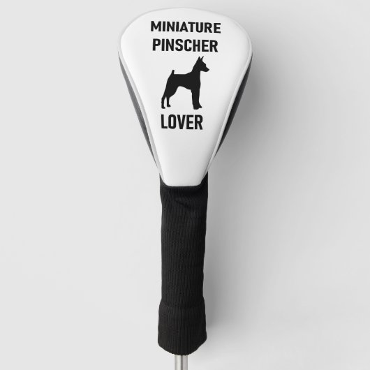 Min-Button-Liebhaber Golf Headcover (Vorderseite)