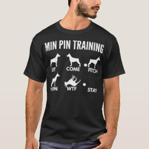 Min-Button-Training für die Besitzer des Miniaturp T-Shirt
