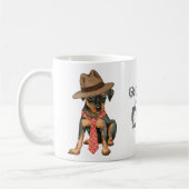 Min Button Vater Kaffeetasse (Links)