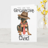 Min Button Vater Karte (Gelbe Blume)