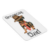 Min Button Vater Magnet (Rechte Seite)