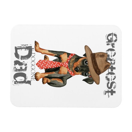 Min Button Vater Magnet (Horizontal)