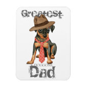 Min Button Vater Magnet (Vertikal)