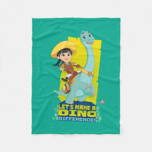 Min & Closing | Einen Unterschied machen Fleecedecke (Vorderseite)