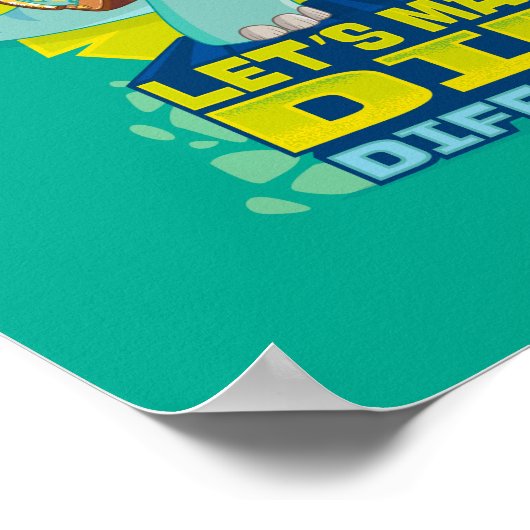 Min & Closing | Einen Unterschied machen Poster (Ecke)