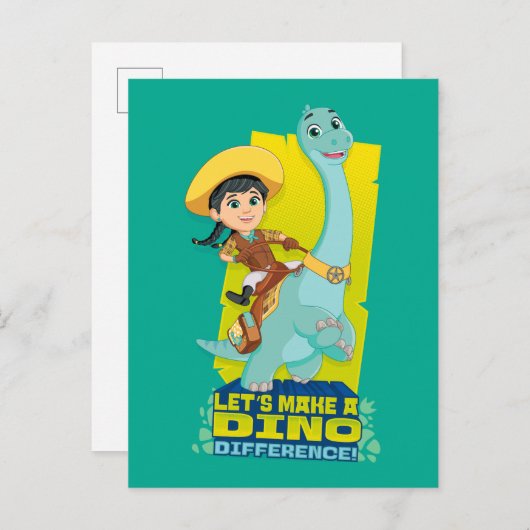 Min & Closing | Einen Unterschied machen Postkarte (Vorne/Hinten)