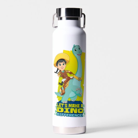 Min & Closing | Einen Unterschied machen Trinkflasche (Vorne)
