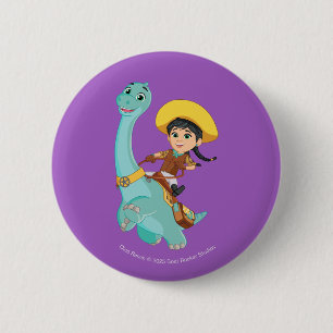 Min & Closing   Happy Cowgirl & Brontosaurus Ride Button