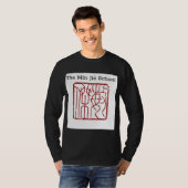 Min Jie School Logo+Alles muss gehen! Lang T-Shirt (Vorne ganz)