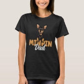 Min Pin Dad Miniature Pinscher Dog Dad Min Pin Fat T-Shirt (Vorderseite)