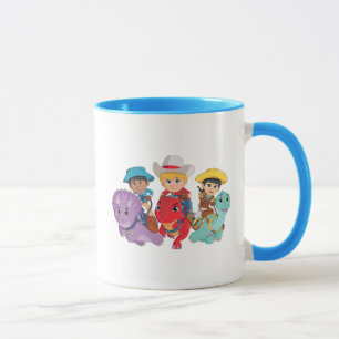 Min und Klee   Dino Ranch Tasse
