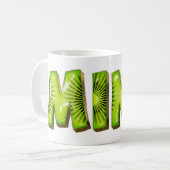 Mina Name Kiwi Style Tasse Teetasse Kaffeetasse (Vorderseite Links)