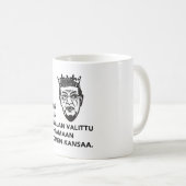 Minä olen Jumalan valittu johtamaan Suomen kansaa Kaffeetasse (VorderseiteRechts)