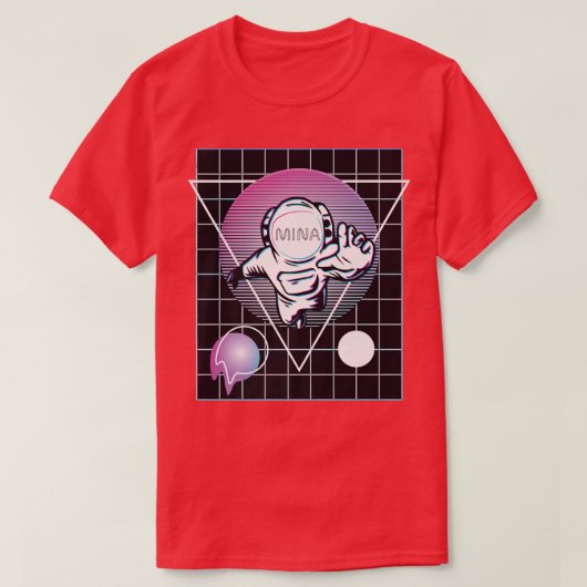 Mina Protocol Astronaut T-Shirt (Design vorne)