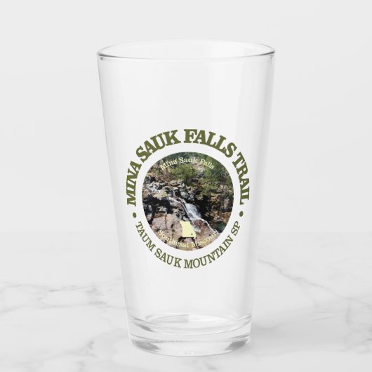 Mina Sauk Falls (rd) Glas (Vorderseite)
