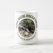 Mina Sauk Falls (rd) Kaffeetasse (Mittel)