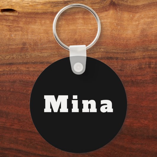 Mina Schlüsselanhänger (Rückseite)