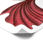 Mina - Tattoo Mermaid Poster (Ecke)