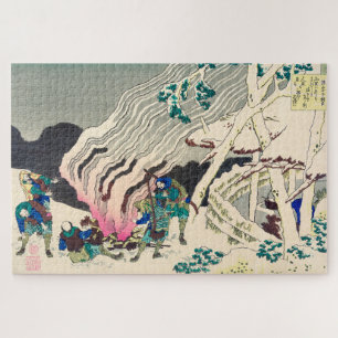 Minamoto no Muneyuki Ason von Katsushika Hokusai Puzzle