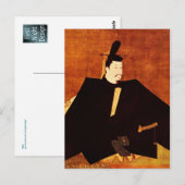 Minamoto Yoritomo Gründer des japanischen Militärs Postkarte (Vorne/Hinten)