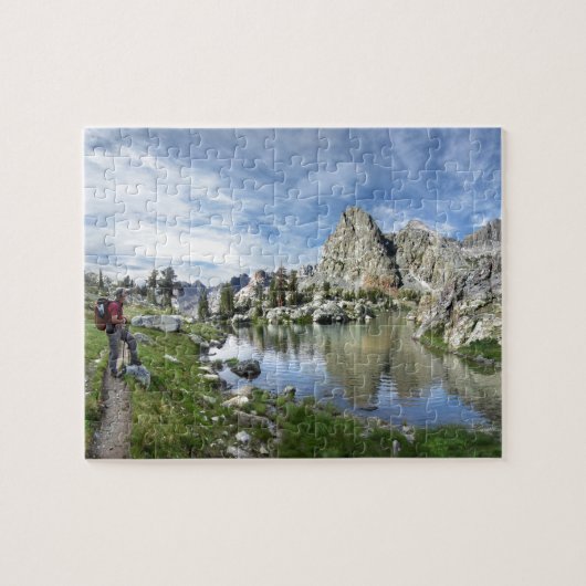 Minaret Lake - Ansel Adams Wilderness - Sierra Puzzle (Horizontal)
