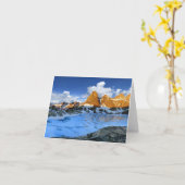 Minaret Lake Sunrise 2 - Sierra Nevada Karte (Gelbe Blume)