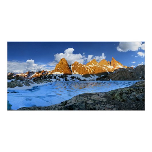 Minaret Lake Sunrise 2 - Sierra Nevada Poster (Vorderseite)