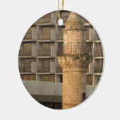 Minaret of the Jama al-Bahr waterfront mosque Keramik Ornament (Links)