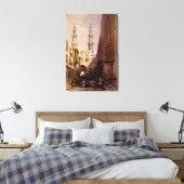 Minarets & Eingang von Metwaleys Roberts/Haghe Art Leinwanddruck (Insitu (Schlafzimmer))